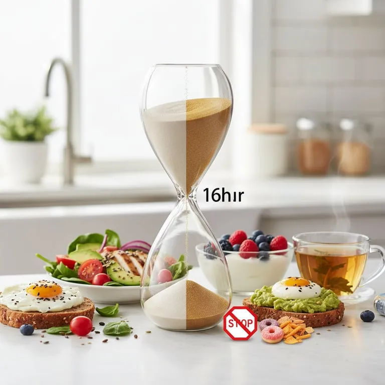 간헐적 단식 방법과 시간표 16:8 효과, 다이어트 정체기 극복하는 식단 구성과 공복에 먹으면 안 되는 음식