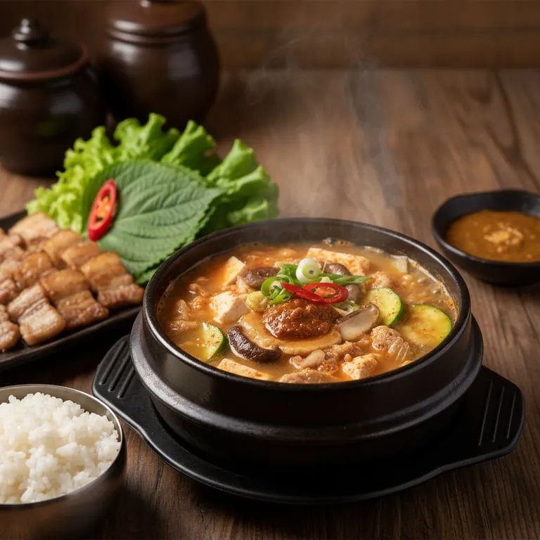 된장찌개 맛있게 끓이는 법 고깃집 맛집 비결, 쌈장 넣어 감칠맛 살리고 두부 호박 썰어 넣는 순서와 간 맞추기