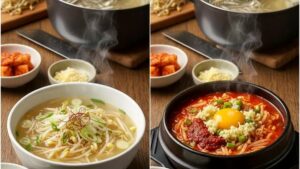계란국 끓이는 법 파 송송 썰어 넣고 초간단, 바쁜 아침 5분 만에 육수 없이 참치액으로 맛내는 든든한 국물 요리