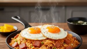 삼색 소보로 덮밥 만들기 — 닭고기·계란·시금치 소보로 황금 비율